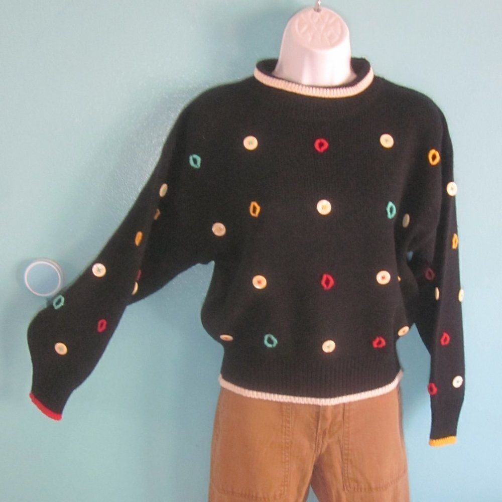 Donagain Vintage Sweater Womens Size M Pullover 40" Bust